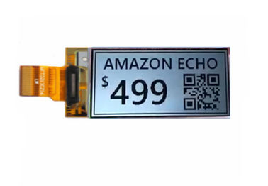 LED blanco etiqueta de estante electrónica del módulo del LCD del tacto de 2,13 pulgadas para el supermercado