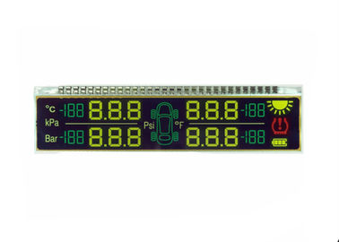 Pantalla de la aduana 3v 5v FSTN Lcd con la exhibición del Lcd del segmento del Pin de metal Connetor 7