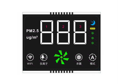 Módulo VA LCD negativo del LCD de la exhibición/del cuadrado del LCD de 7 segmentos para el regulador de Termostato