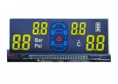 exhibición de 5.0V FSTN LCD/exhibición monocromática de Transflective LCD para el sistema de portador del vehículo