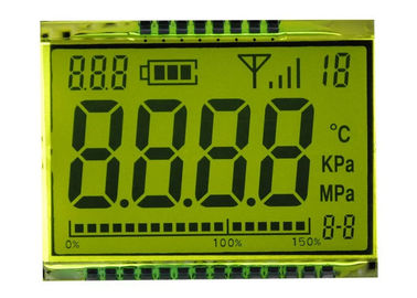 Tamaño de encargo LCD del segmento del dígito 7 de la exhibición reflexiva del TN para el metro 3.3V