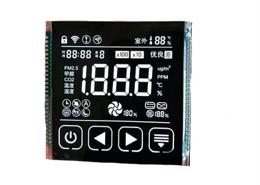 módulo numérico monocromático transmisivo del LCD del dígito del segmento de la pantalla siete de la exhibición de 3.5V VA LCD