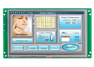 Exhibición elegante de TFT LCD de 4,3 pulgadas para el PWB/la pantalla LCD color numérica