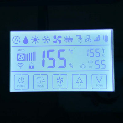 Cree la exhibición de FSTN para requisitos particulares LCD, exhibición transmisiva del Lcd del conector de la cebra