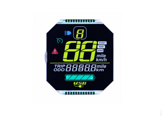 Módulo LCD redondeado de 7 segmentos personalizado